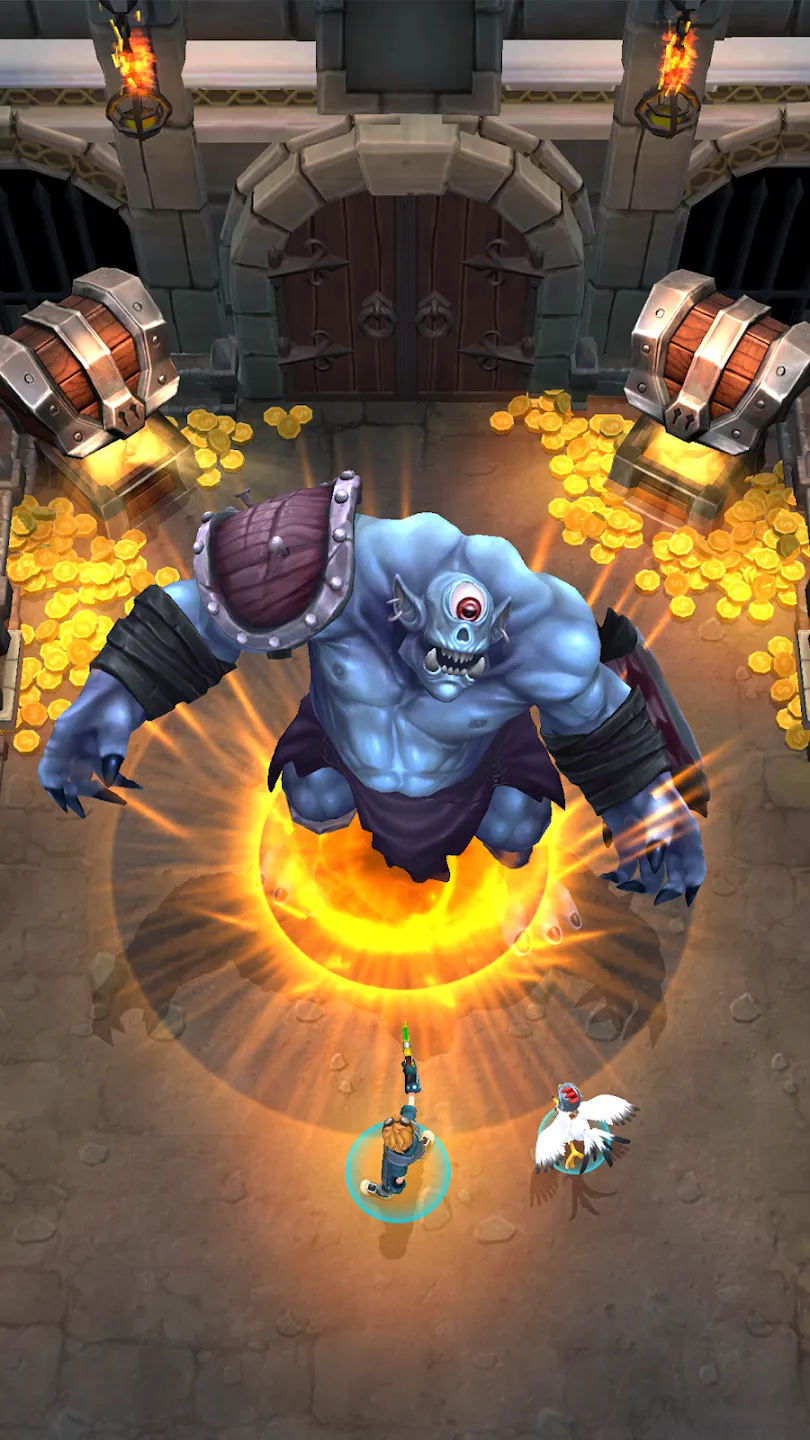 Heroics Epic Legend of Archero v4.7.126 APK Мод (Меню, Бесплатный шопинг, Урон, Режим бога) Screenshot 3