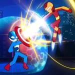 Скачать взлом Stickman Fighter Infinity [мод: много денег] на Андроид