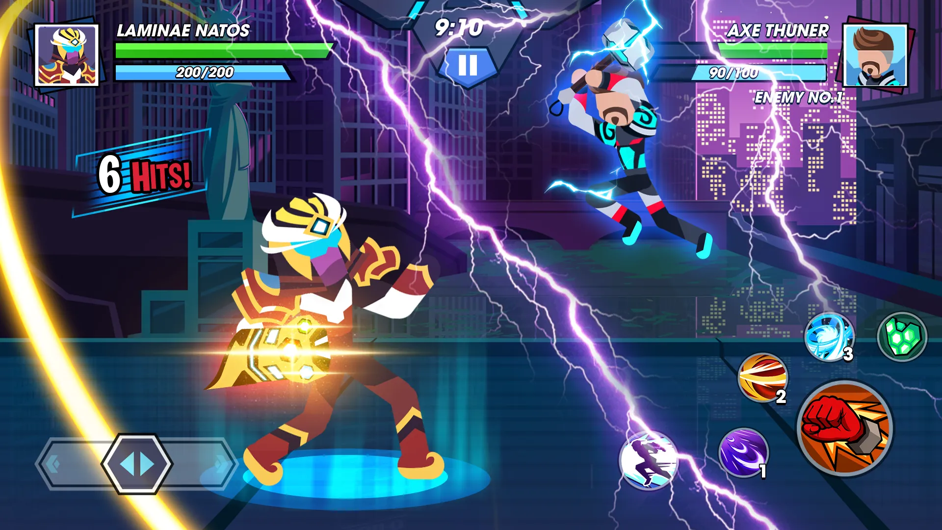 Stickman Fighter Infinity [мод: много денег] Screenshot 4