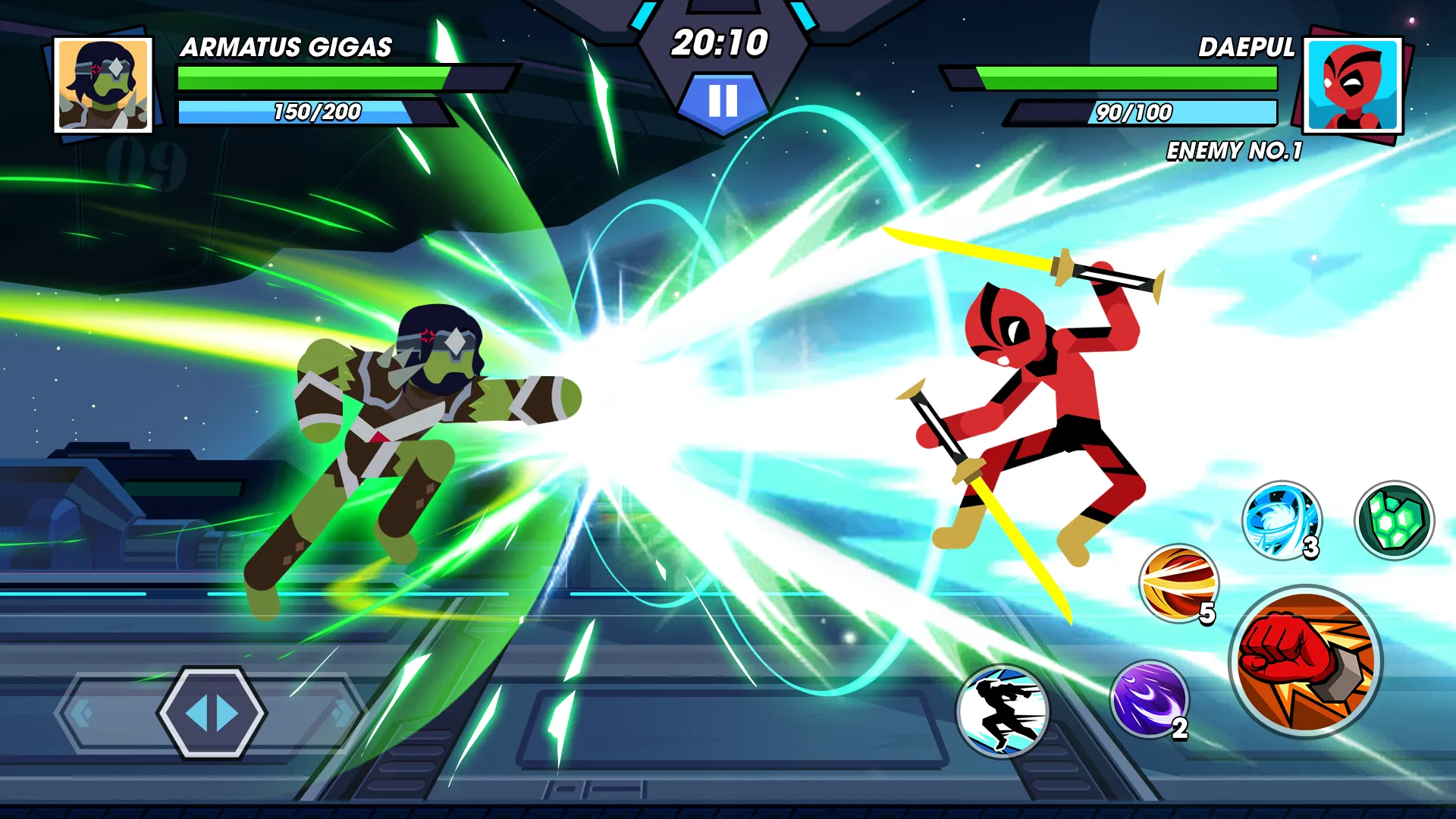 Stickman Fighter Infinity [мод: много денег] Screenshot 5