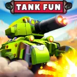 Скачать мод Tank Fun Heroes – Land Forces War [мод: много денег] на Андроид
