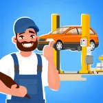 Скачать полную версию Car Fix Tycoon [мод: бесплатные покупки] на Андроид
