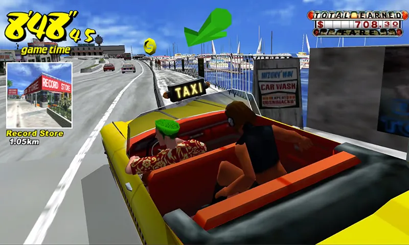 Crazy Taxi Classic [мод: без рекламы] Screenshot 2