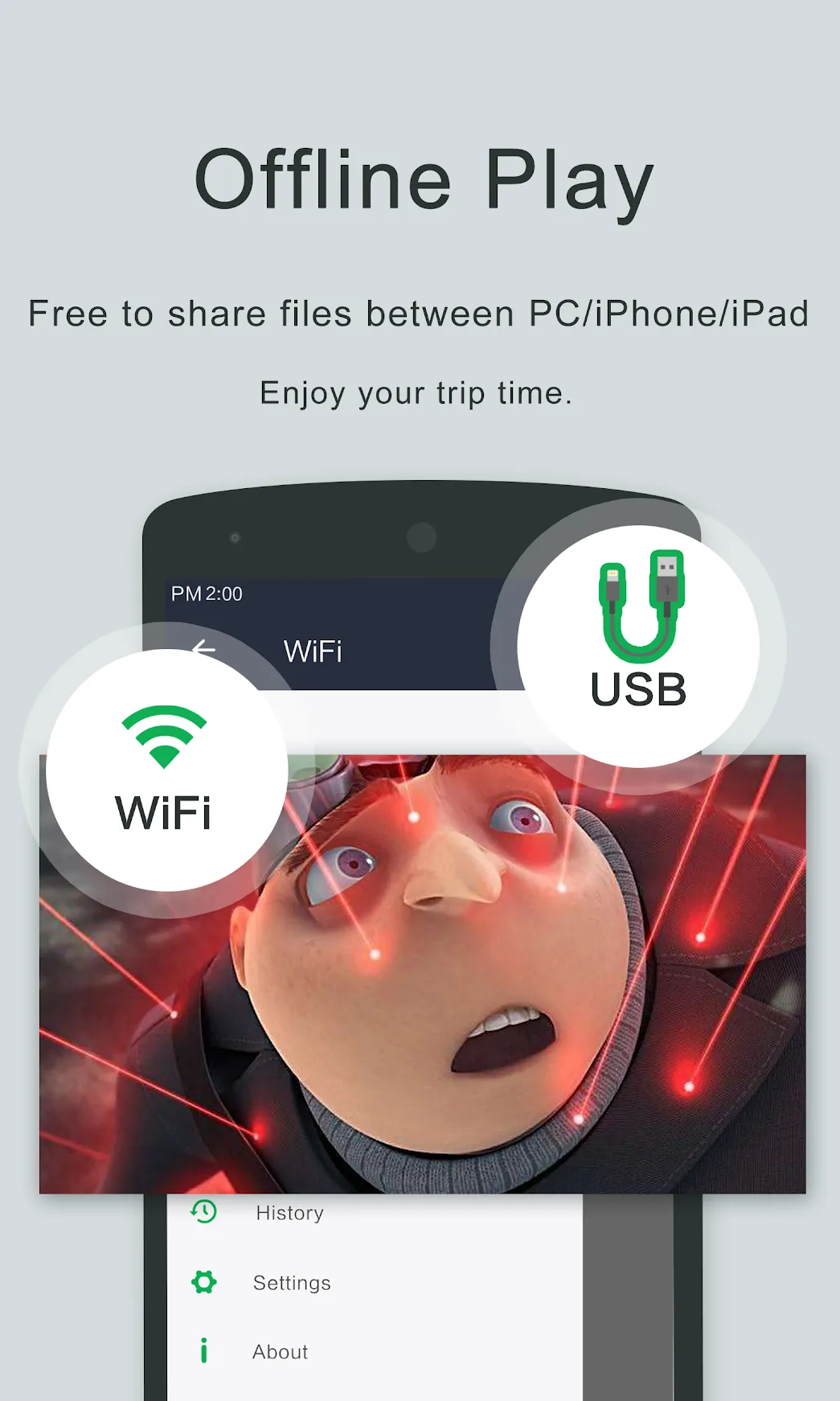 Видео проигрыватель - OPlayer Pro [мод: всё открыто] Screenshot 2