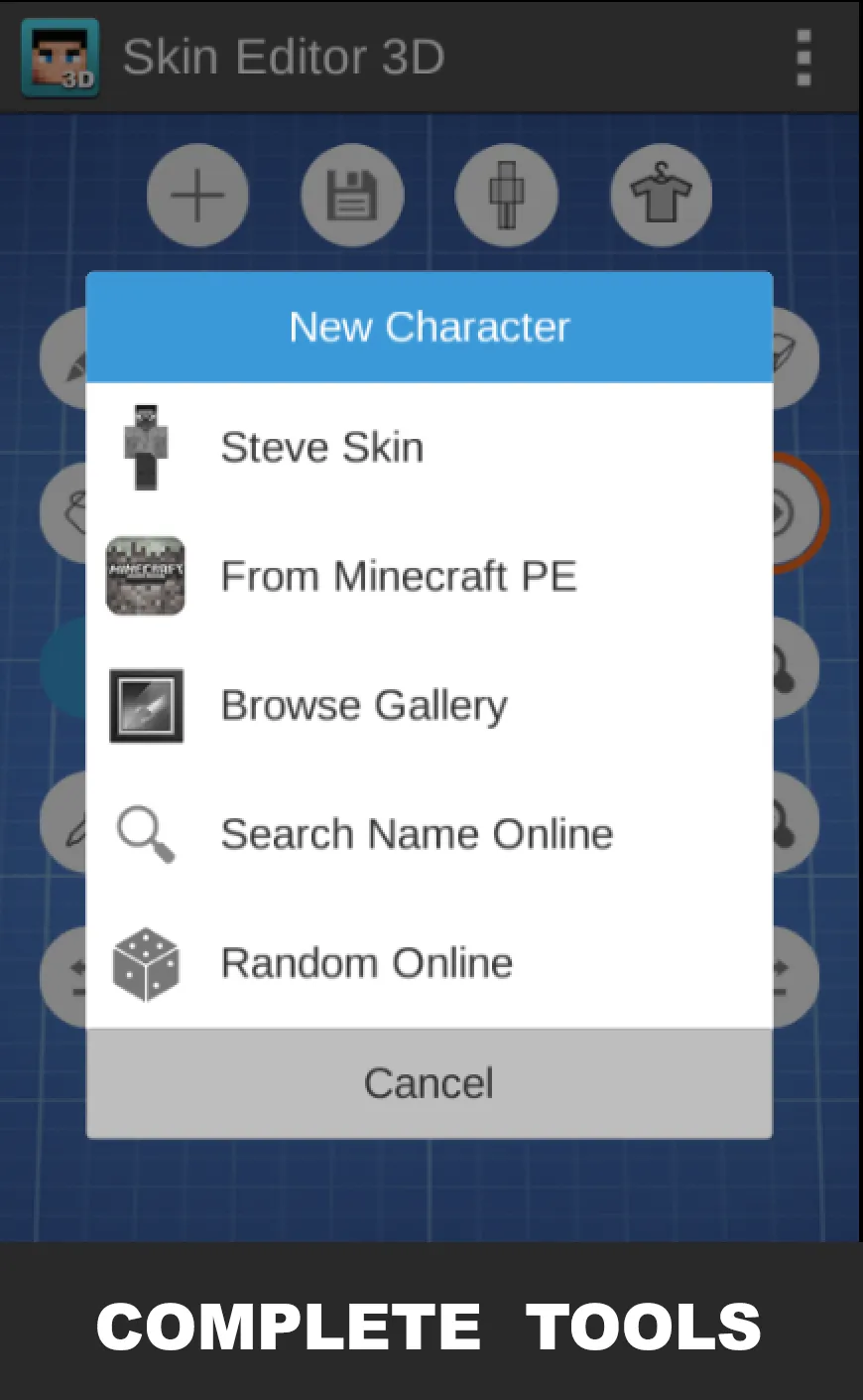 Skin Editor 3D for Minecraft Screenshot 3