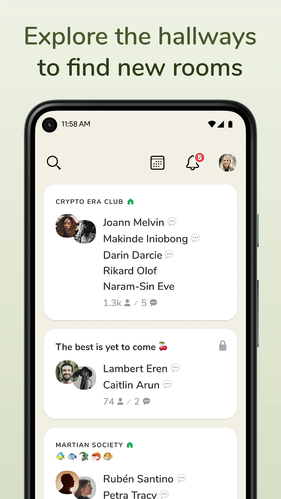 Clubhouse: Drop-in audio chat Screenshot 2 Clubhouse: Drop-in audio chat Screenshot 2