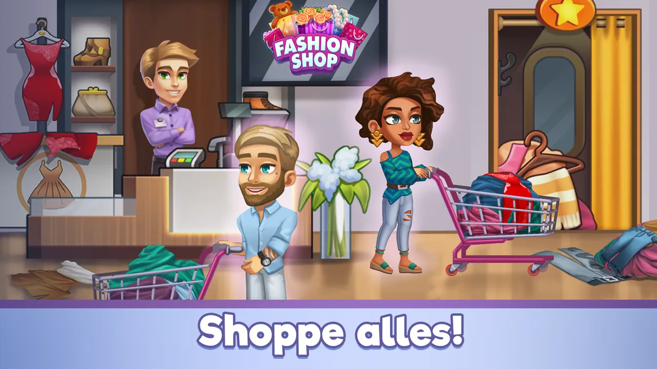 Fashion Shop Tycoon v1.10.13 APK Мод (Много денег) Screenshot 3