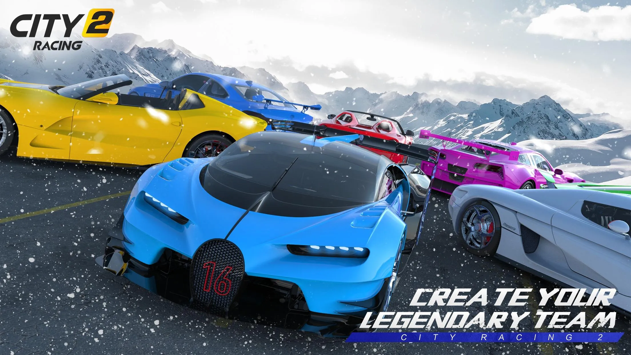 City Racing 2: 3D Fun Epic Car Action Racing Game [мод: без рекламы] Screenshot 1