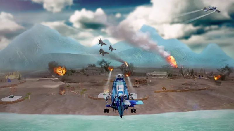 Вертолетная атака 3D v1.2.9 APK Мод (Много денег) Screenshot 5