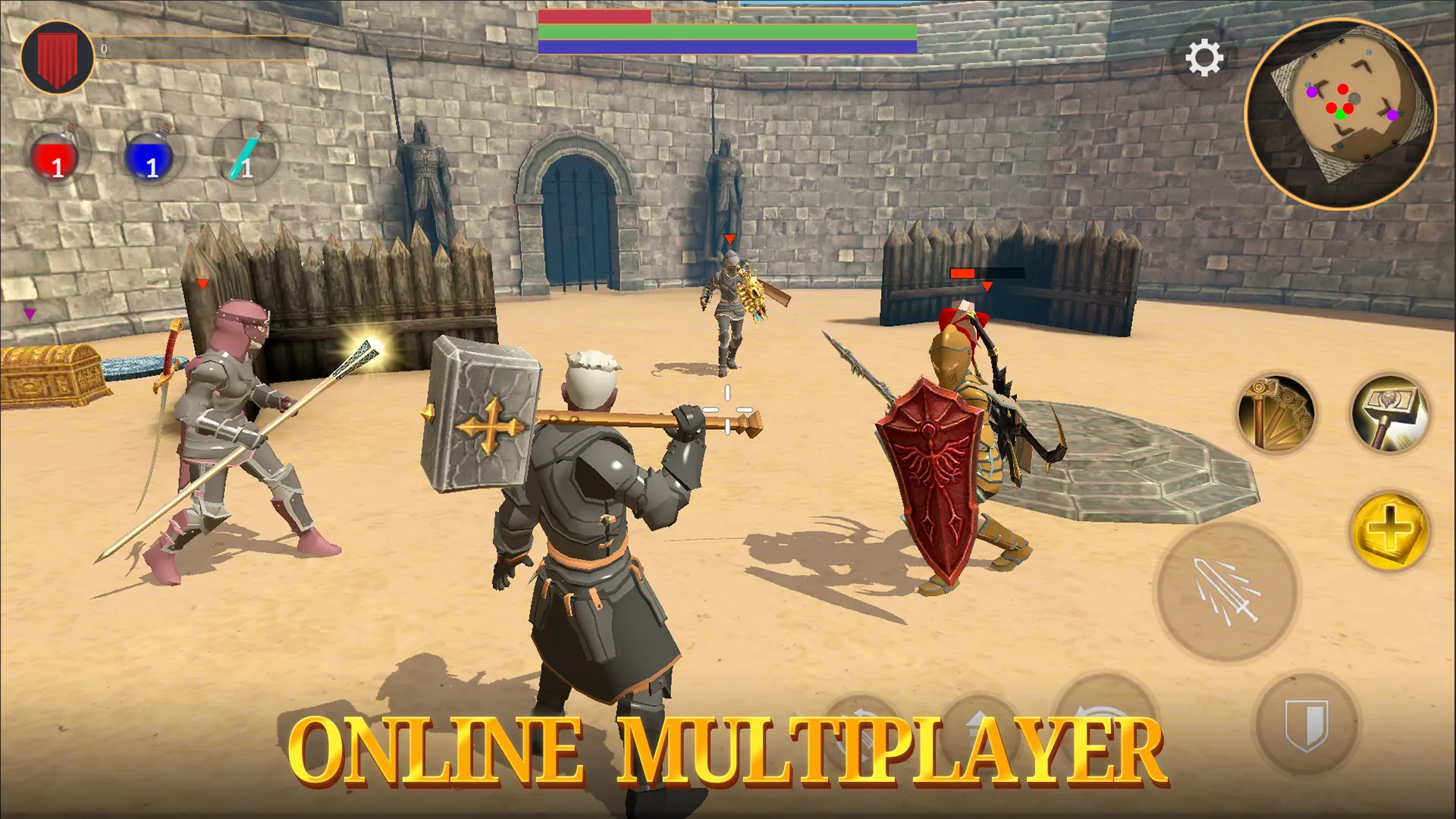 Combat Magic Spells & Swords v2.69.64 APK Мод (Много денег) Screenshot 1