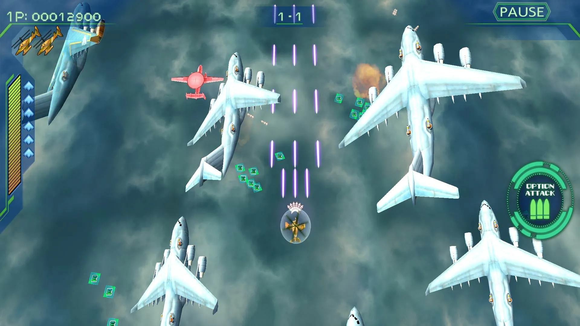 ZERO GUNNER 2 classic [мод: много денег] Screenshot 1