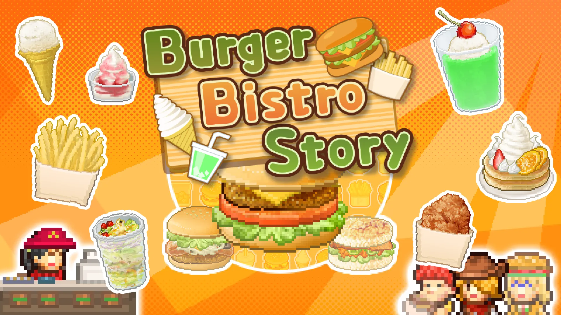 Burger Bistro Story v1.5.2 APK Мод (Меню, Много денег и бургеров) Screenshot 3