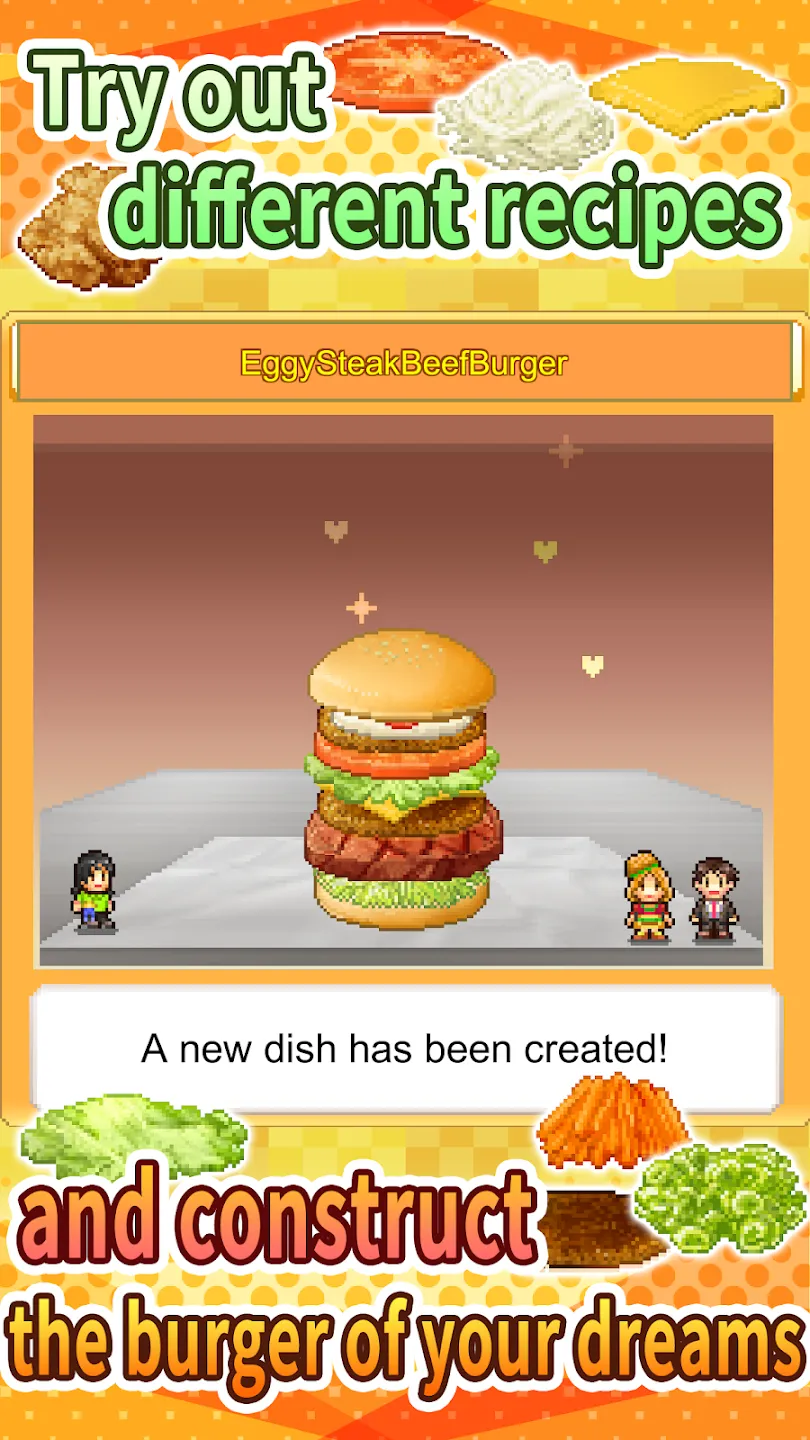 Burger Bistro Story v1.5.2 APK Мод (Меню, Много денег и бургеров) Screenshot 5