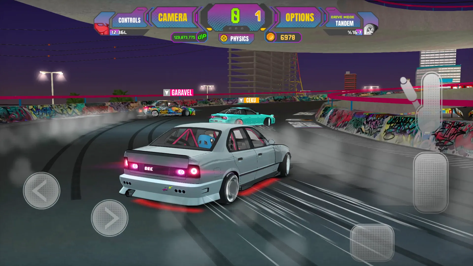 Project Drift 2.0 v154 APK Мод (Меню, Много денег) Screenshot 4