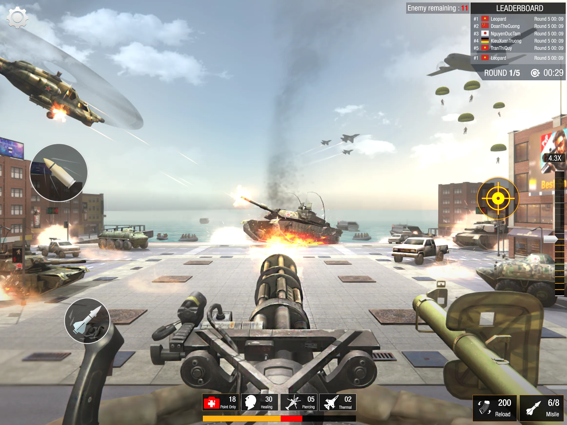 World War: Fight For Freedom [мод: бесконечные патроны] Screenshot 3
