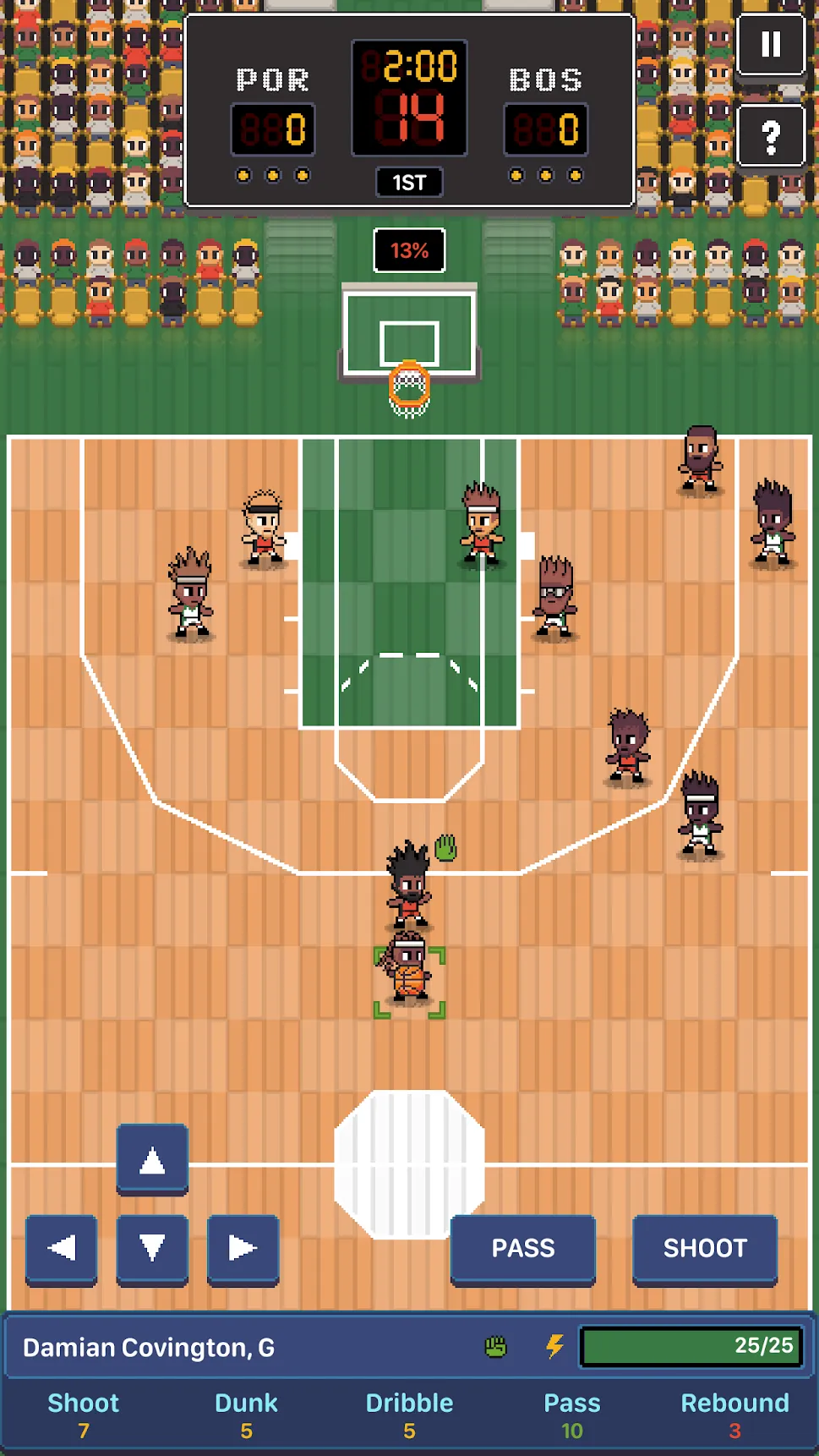 Hoop League Tactics [мод: всё открыто] Screenshot 4