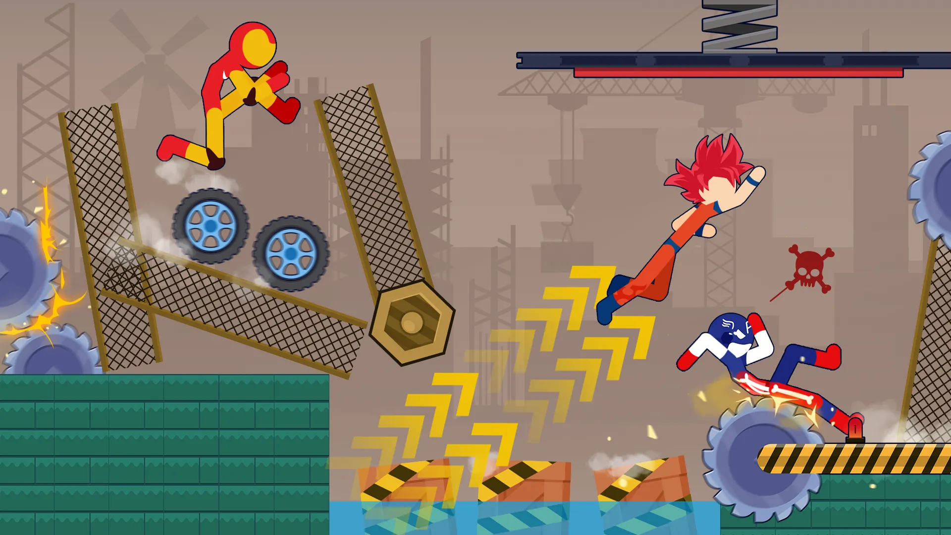 Stick Destruction – Battle of Ragdoll Warriors [мод: много денег] Screenshot 1