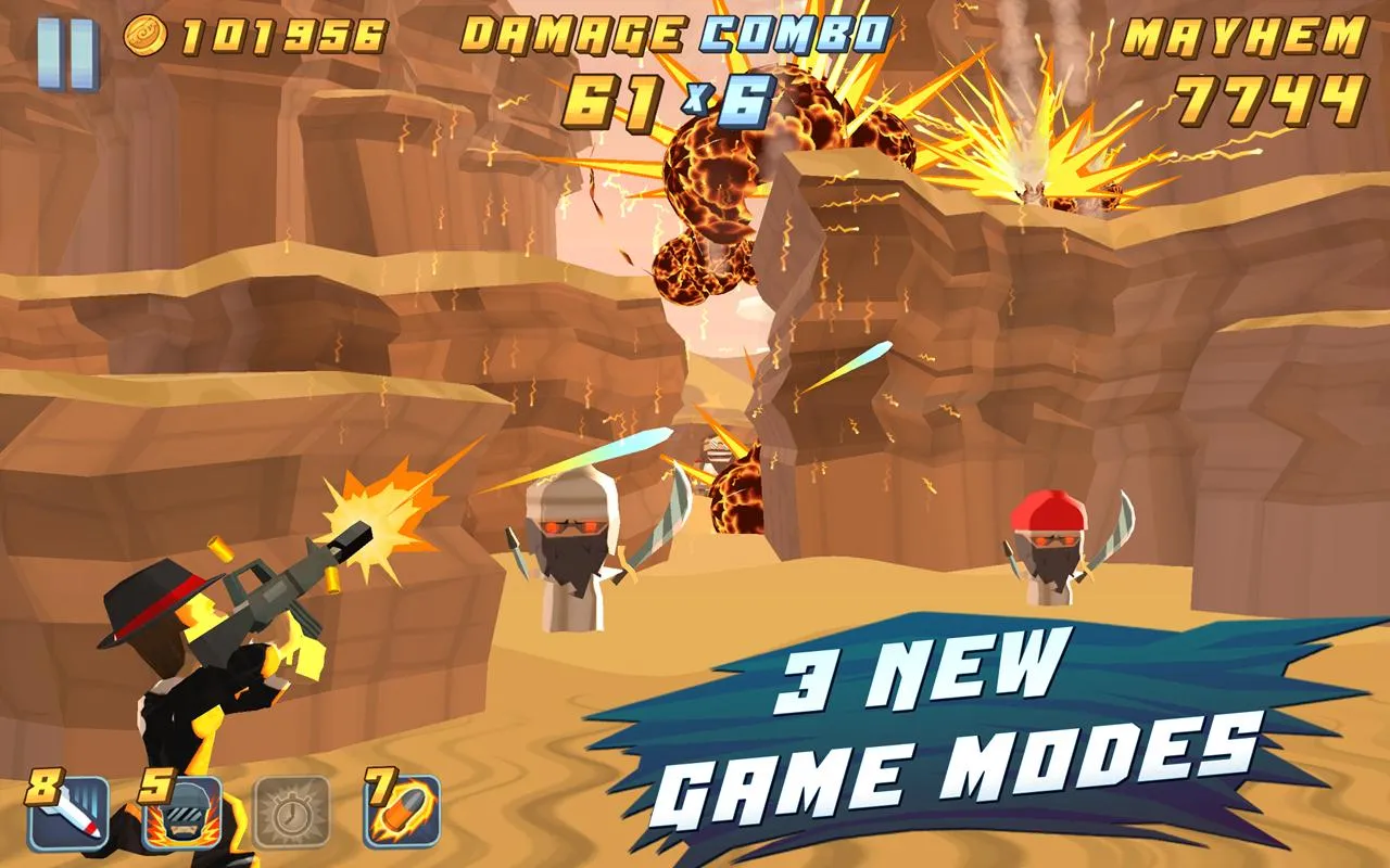 Major Mayhem [мод: много денег] Screenshot 4