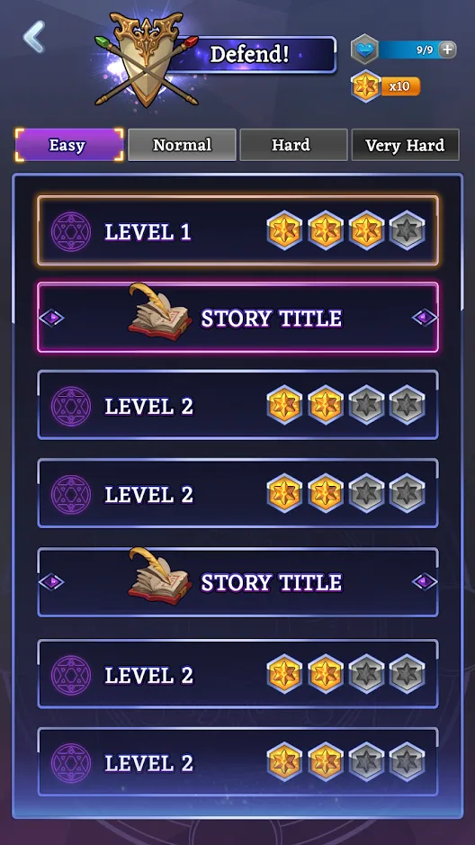 Leturn – RPG Offline Idle Defense [мод: много денег] Screenshot 4