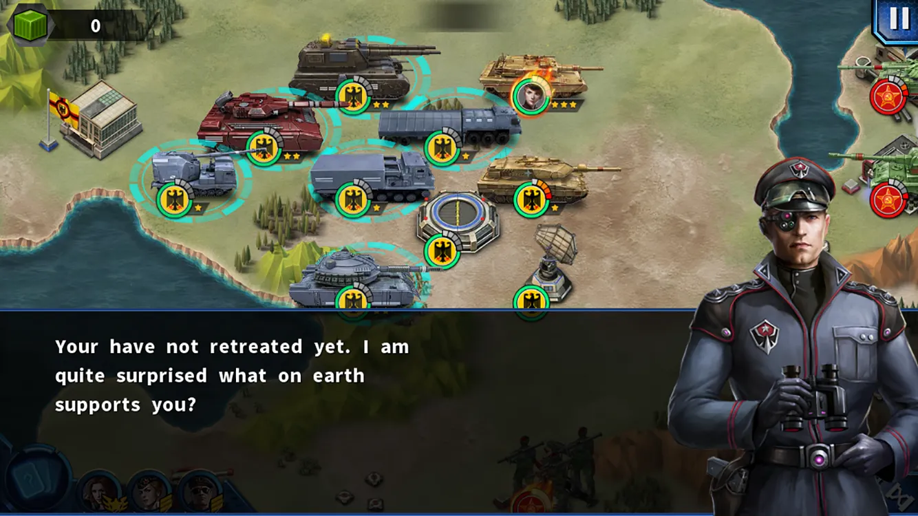 Glory of Generals 2: ACE v1.3.30 APK Мод (Без рекламы) Screenshot 2