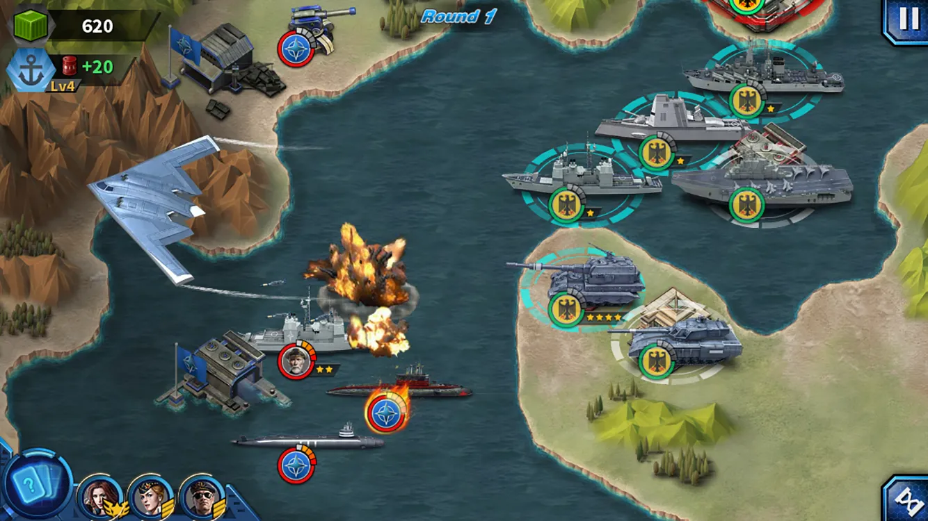 Glory of Generals 2: ACE v1.3.30 APK Мод (Без рекламы) Screenshot 3