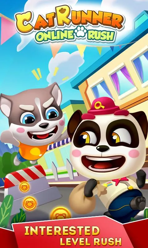 Cat Runner: Decorate Home [мод: много денег] Screenshot 1
