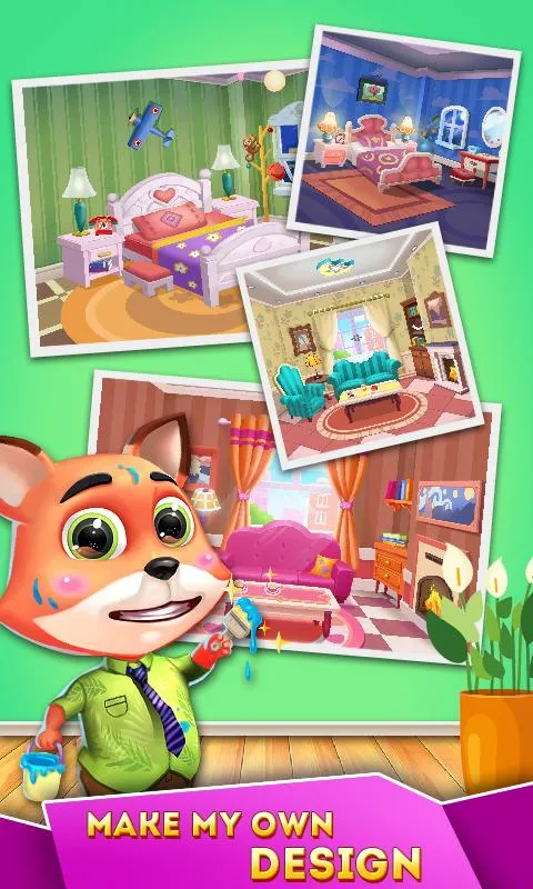 Cat Runner: Decorate Home [мод: много денег] Screenshot 4