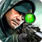 Скачать полную версию Элитный снайпер 3D – Sniper Shot [мод: много денег] на Андроид