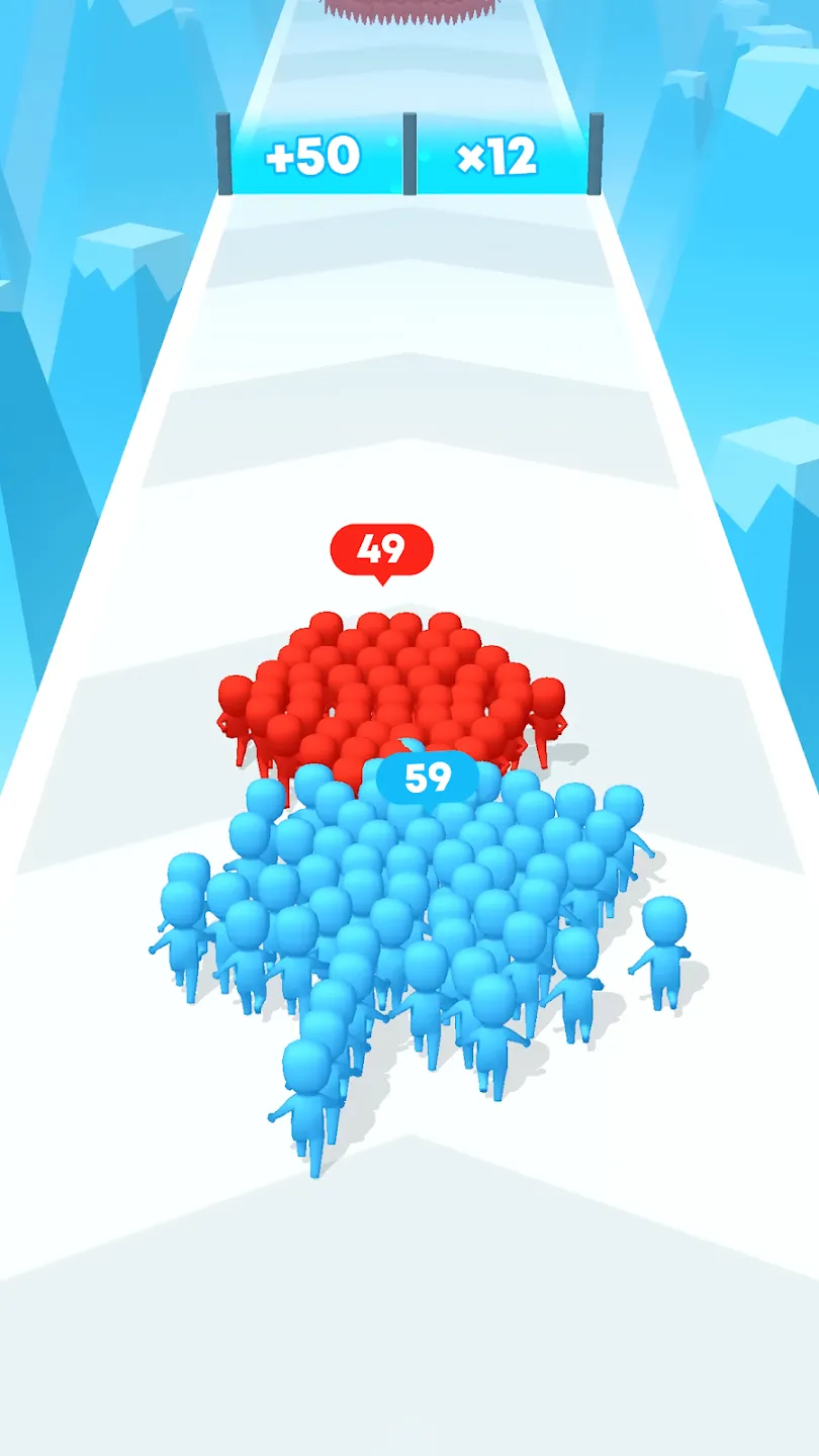 Count Masters v1.102.1 APK Мод (Много денег) Screenshot 1
