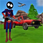 Мод на Андроид: Stickman Superhero Мод (Всё открыто) на Андроид