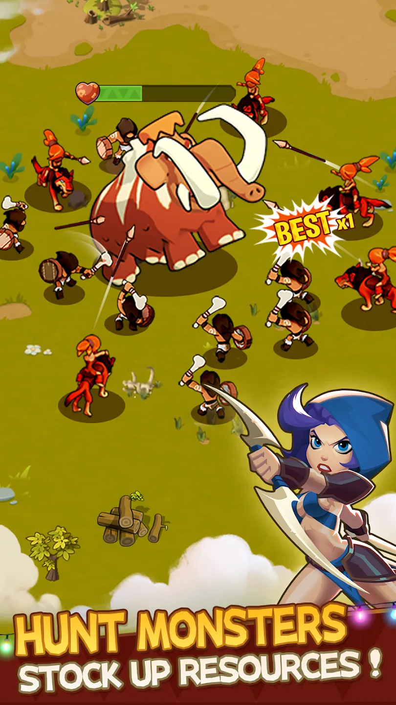 Brutal Age: Horde Invasion v1.9.91 APK Мод (Меню, Скорость игры) Screenshot 2