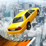 Скачать полную версию Mega Ramp Car Jumping [мод: много денег] на Андроид
