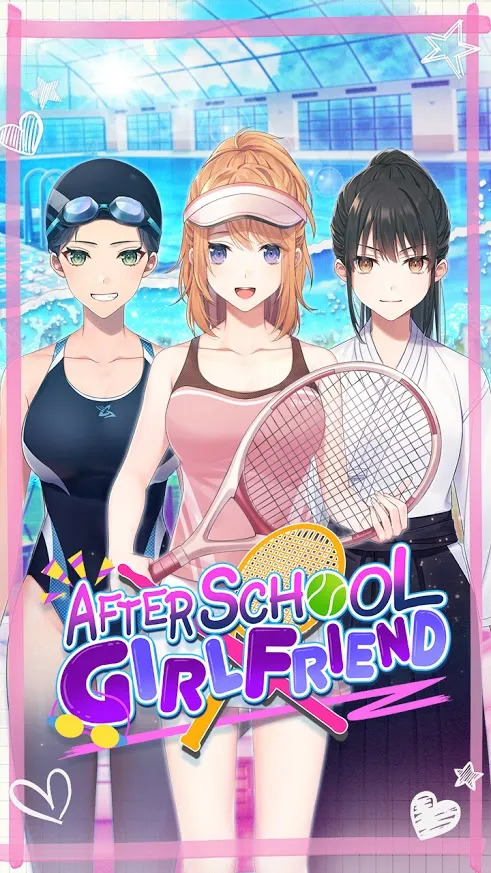 After School Girlfriend: Sexy Anime Dating Sim Screenshot 1