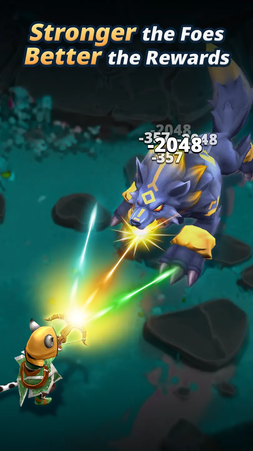 Archer Hunter v2.42.613 APK Мод (Меню, Много денег, Один удар) Screenshot 3