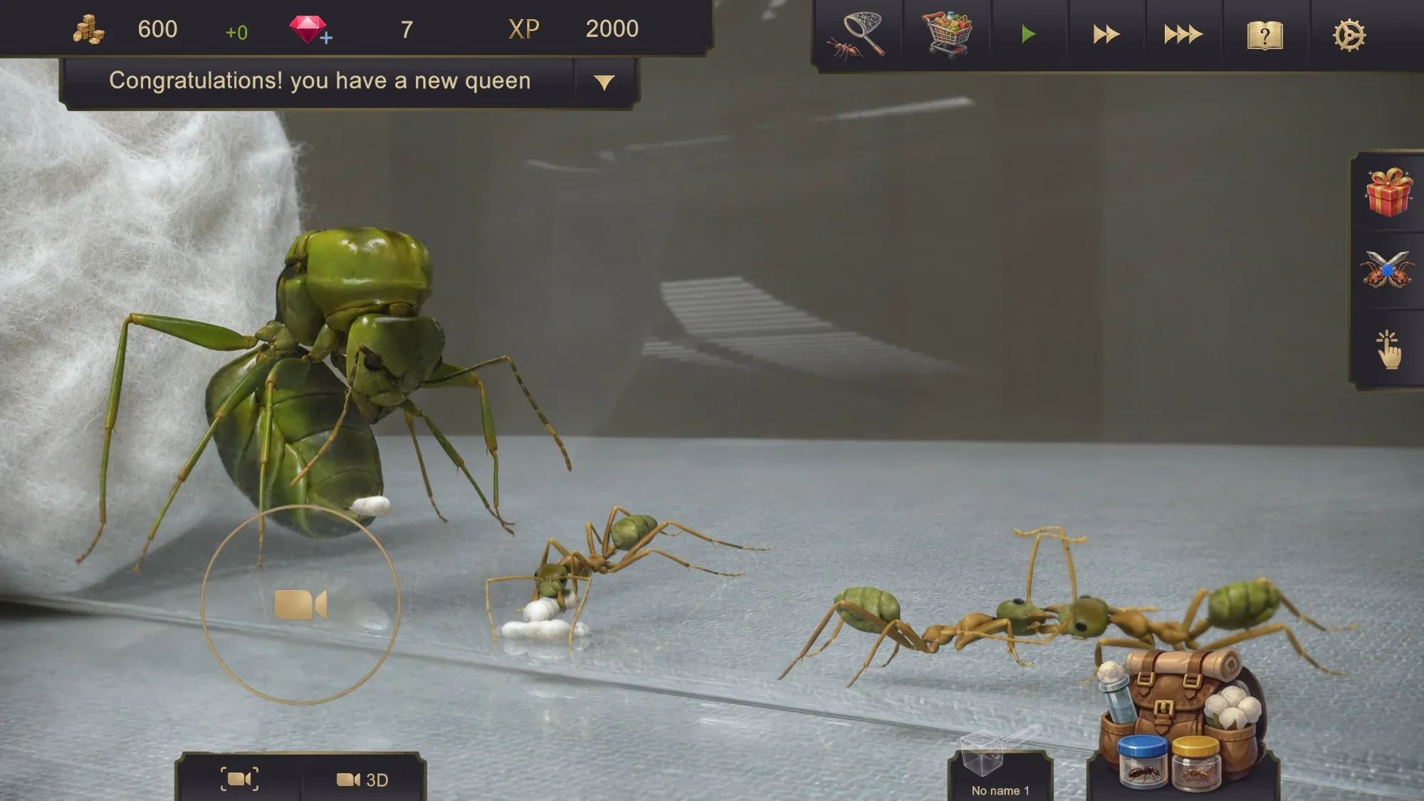Ant Sim Tycoon v3 APK Мод (Меню, Много денег) Screenshot 1