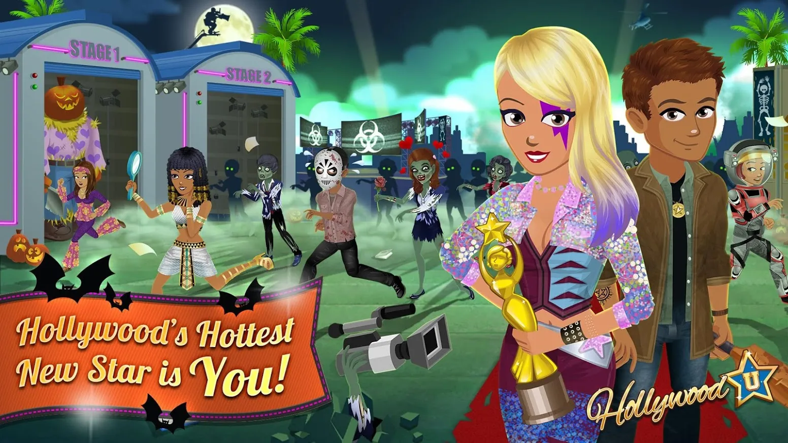 Hollywood U: Rising Stars [мод: много денег] Screenshot 1