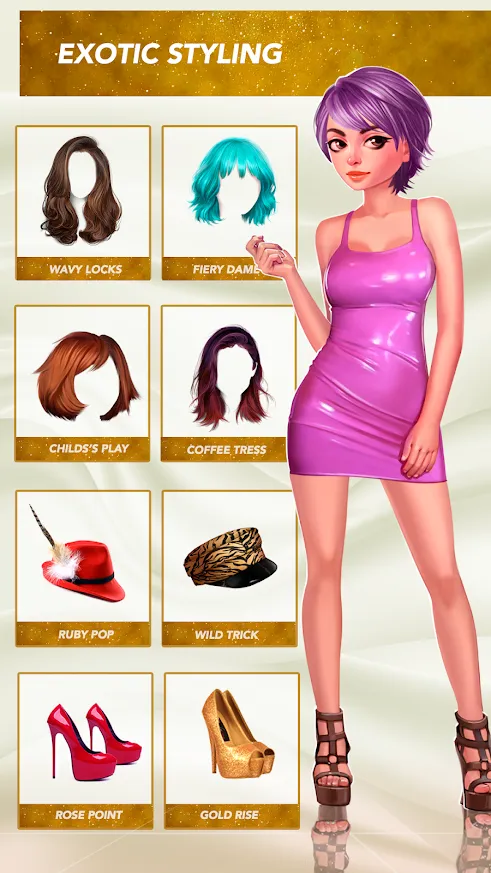 Glamland: Fashion Show, Dress Up Competition Game Screenshot 2
