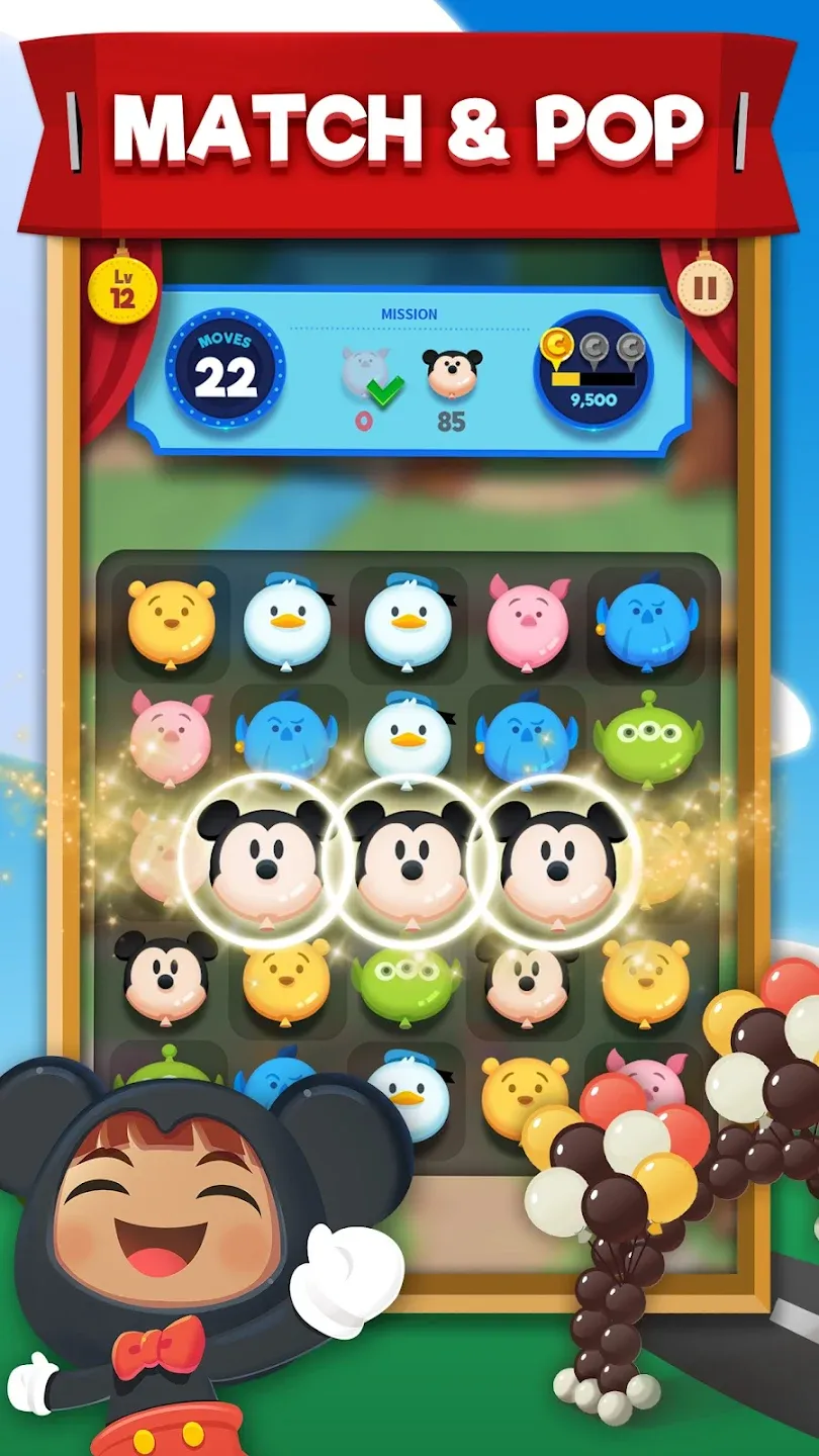Disney POP TOWN v1.21.1 APK Мод (Много навыков) Screenshot 2