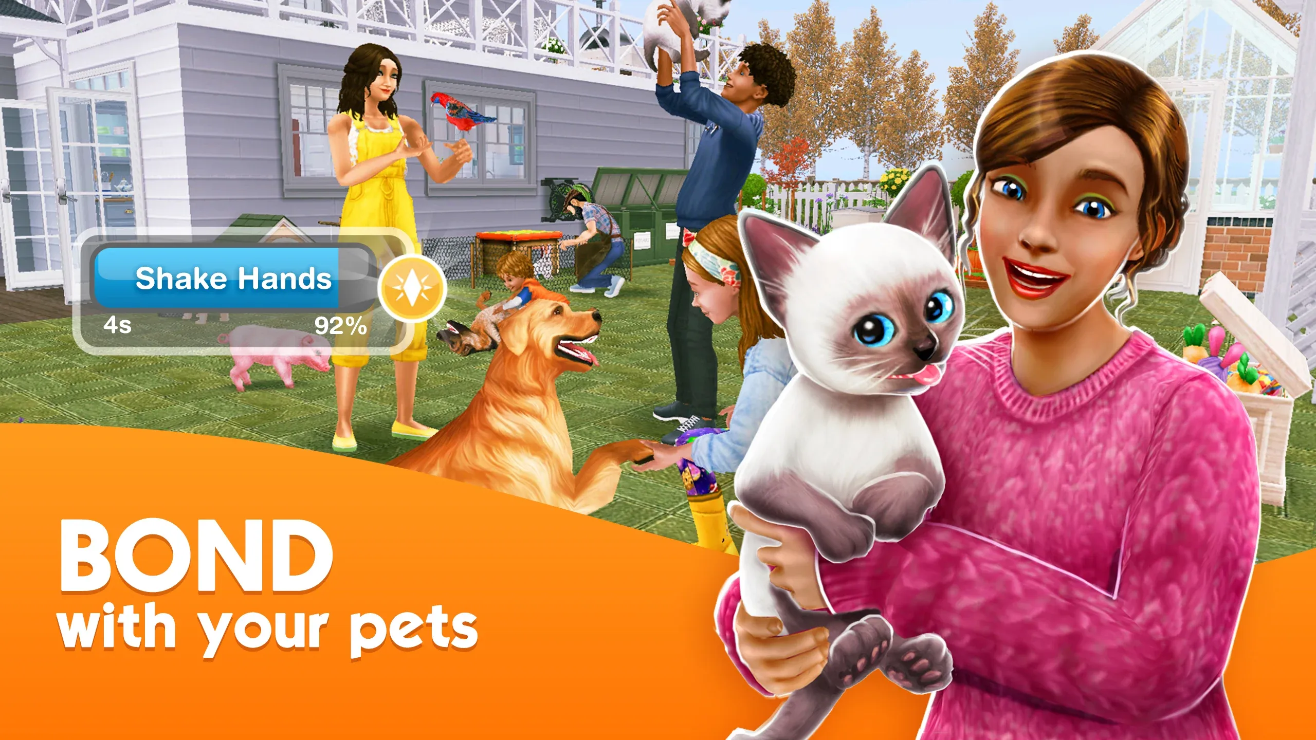 The Sims™ FreePlay v114.0.2 APK Мод (Много денег) Screenshot 3