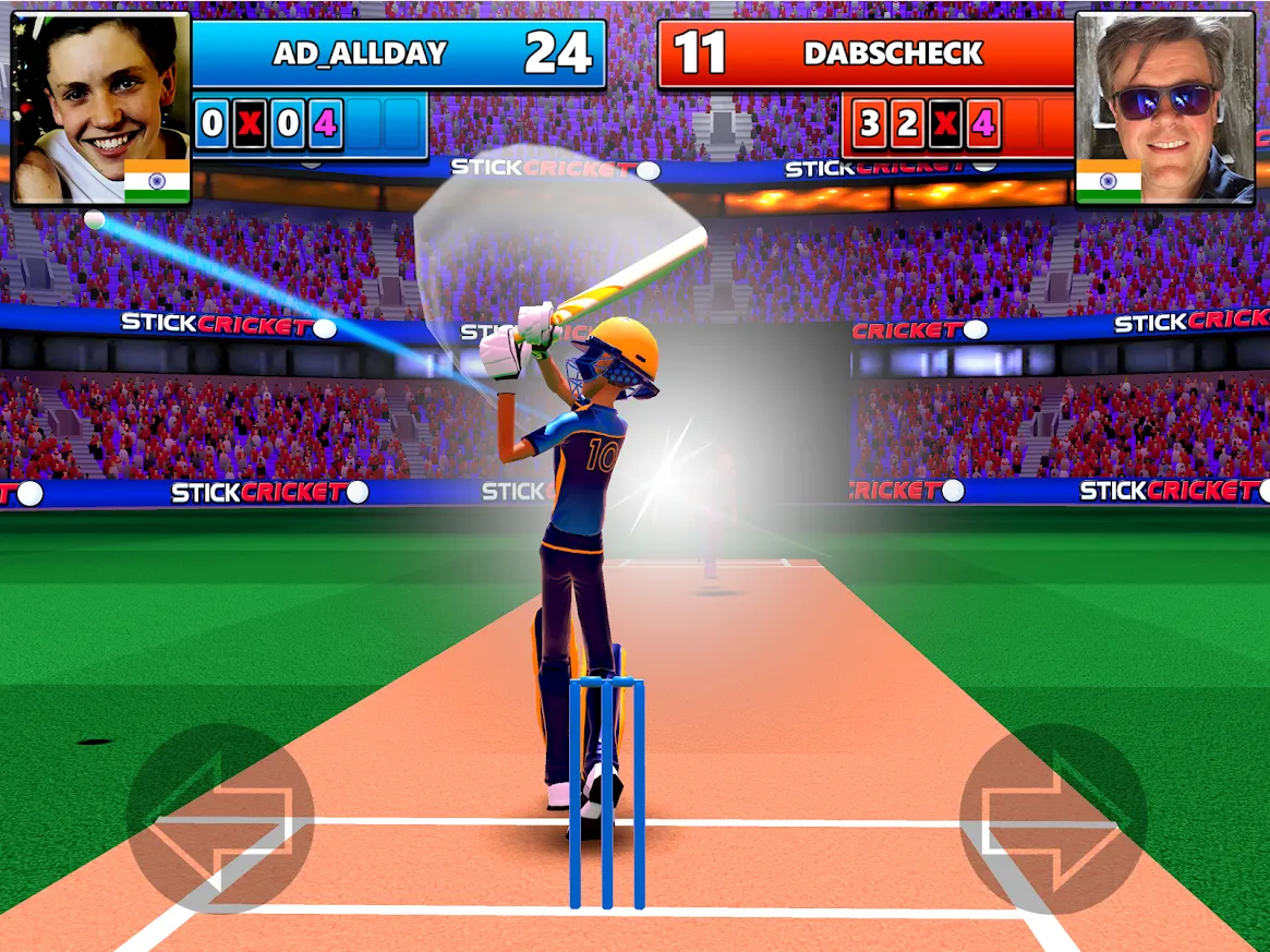 Stick Cricket Live [мод: много денег] Screenshot 2