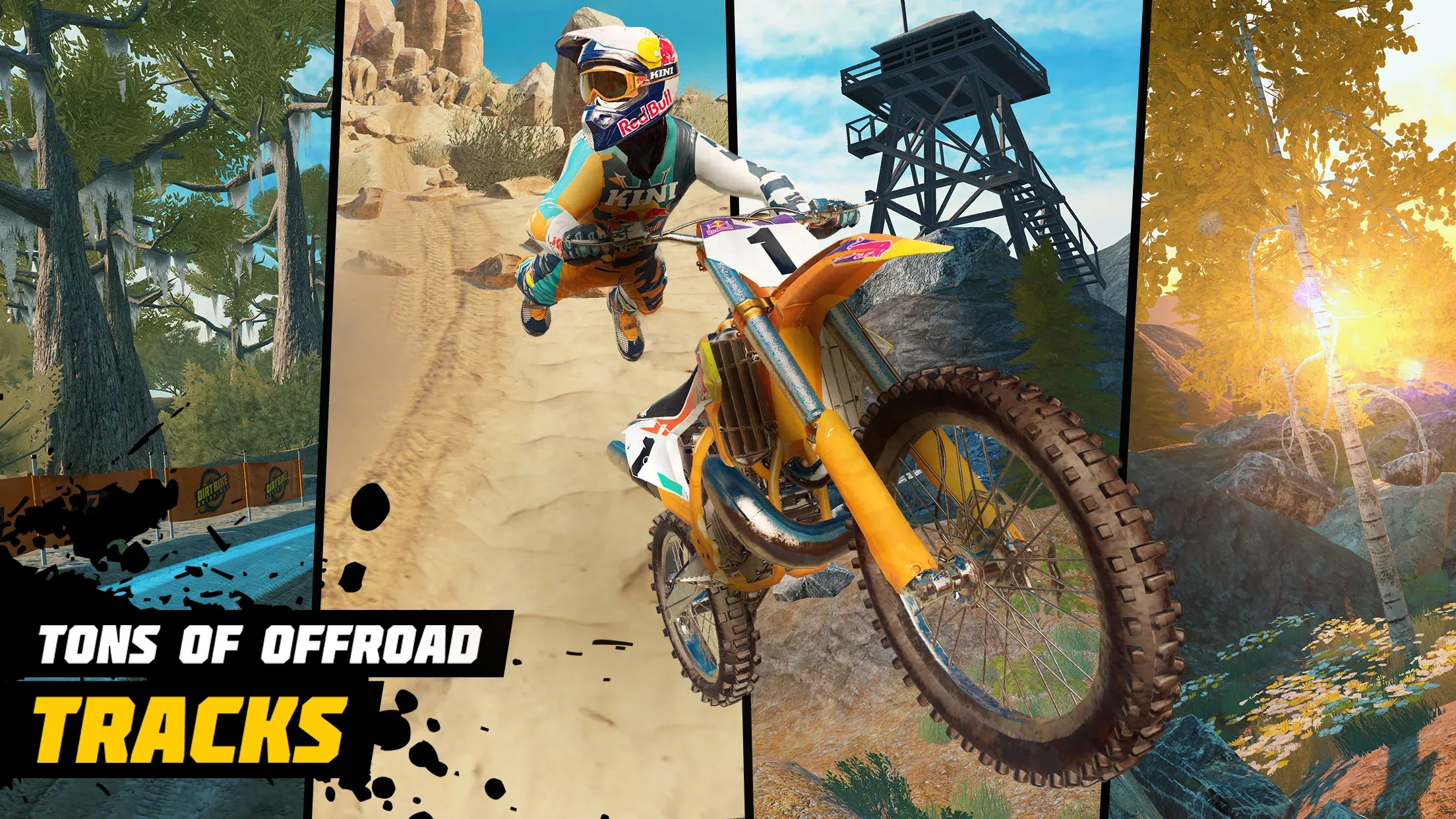 Dirt Bike Unchained v10.4.20 APK Мод (Меню, Множитель скорости) Screenshot 2