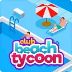 Скачать взлом Beach Club Tycoon : Idle Game [мод: меню] на Андроид