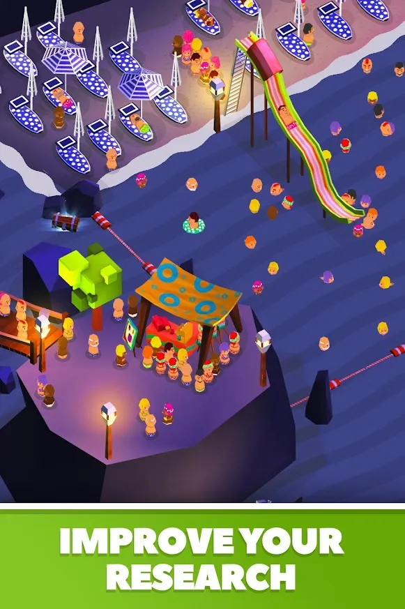 Beach Club Tycoon : Idle Game [мод: меню] Screenshot 3