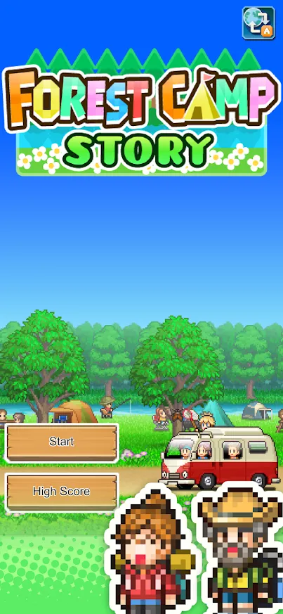 Forest Camp Story [мод: много денег] Screenshot 1