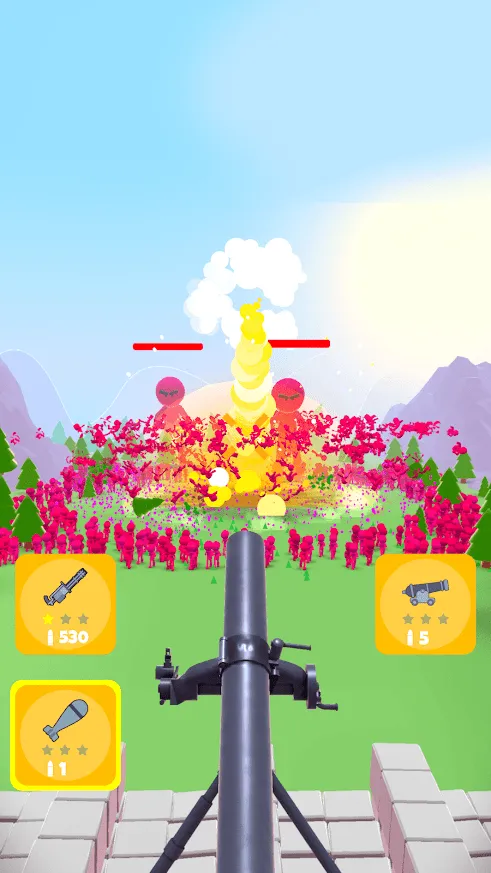 Crowd Defense [мод: много денег] Screenshot 1
