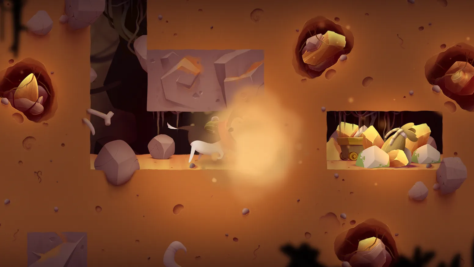 Мой копающий пес 2 (My Diggy Dog 2) [мод: много денег] Screenshot 5
