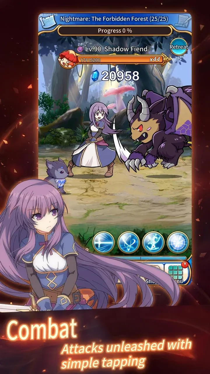 Eternal Senia v1.251004 APK Мод (Меню, Один удар, Режим бога) Screenshot 2