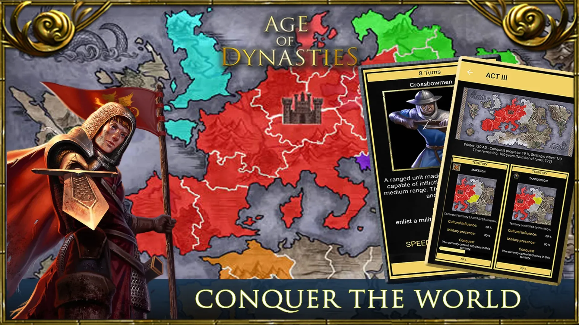 Age of Dynasties v4.2.0.5 APK Мод (Много опыта) Screenshot 1