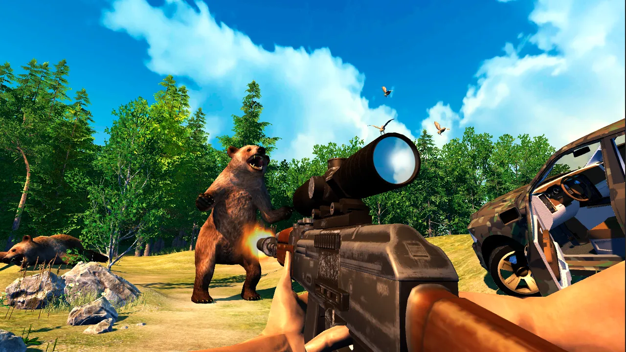 Симулятор охоты 4х4 v1.48 APK Мод (Много денег) Screenshot 2