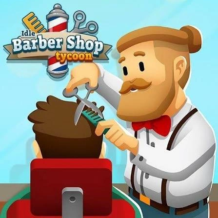 Взломанный Idle Barber Shop Tycoon – Экономический симулятор [мод: много денег] на Андроид